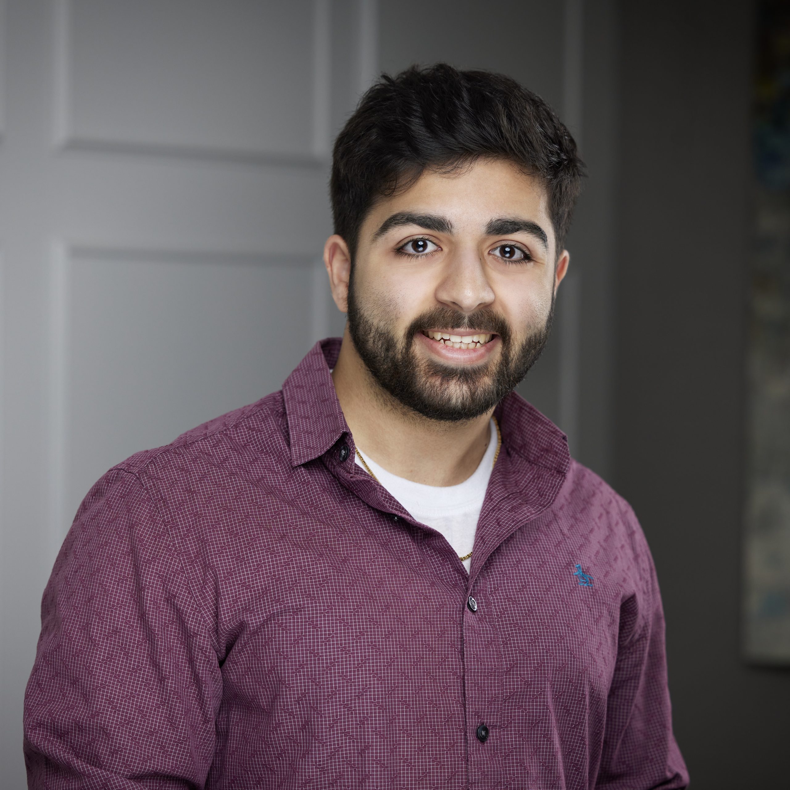 An image of Sana Zabihiyan in the St. Catharines office of DDL & Co.