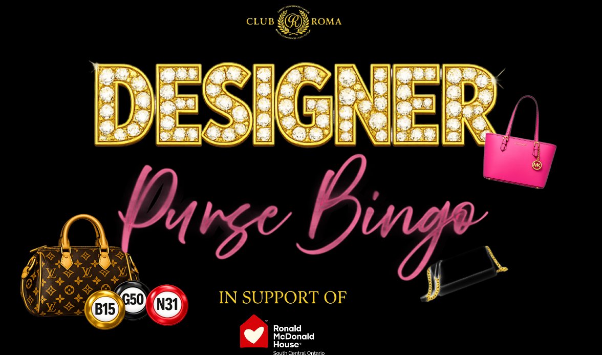 DDL & Co. Designer Purse Bingo